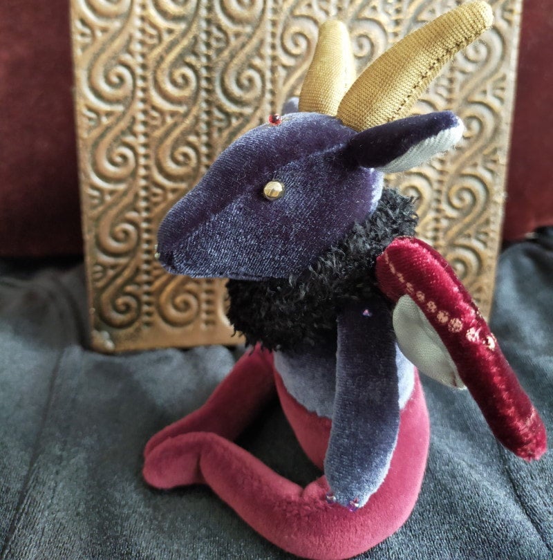 ラグナロクオンライン　ぬいぐるみ　バフォメット　悪魔 バフォメットのぬいぐるみ【悪魔】1 | めめんと・もり -美術と神話の